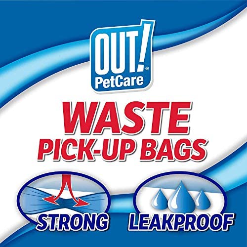 OUT! Dog Waste Bags - Strong, Leak Proof, Green | 120 Count