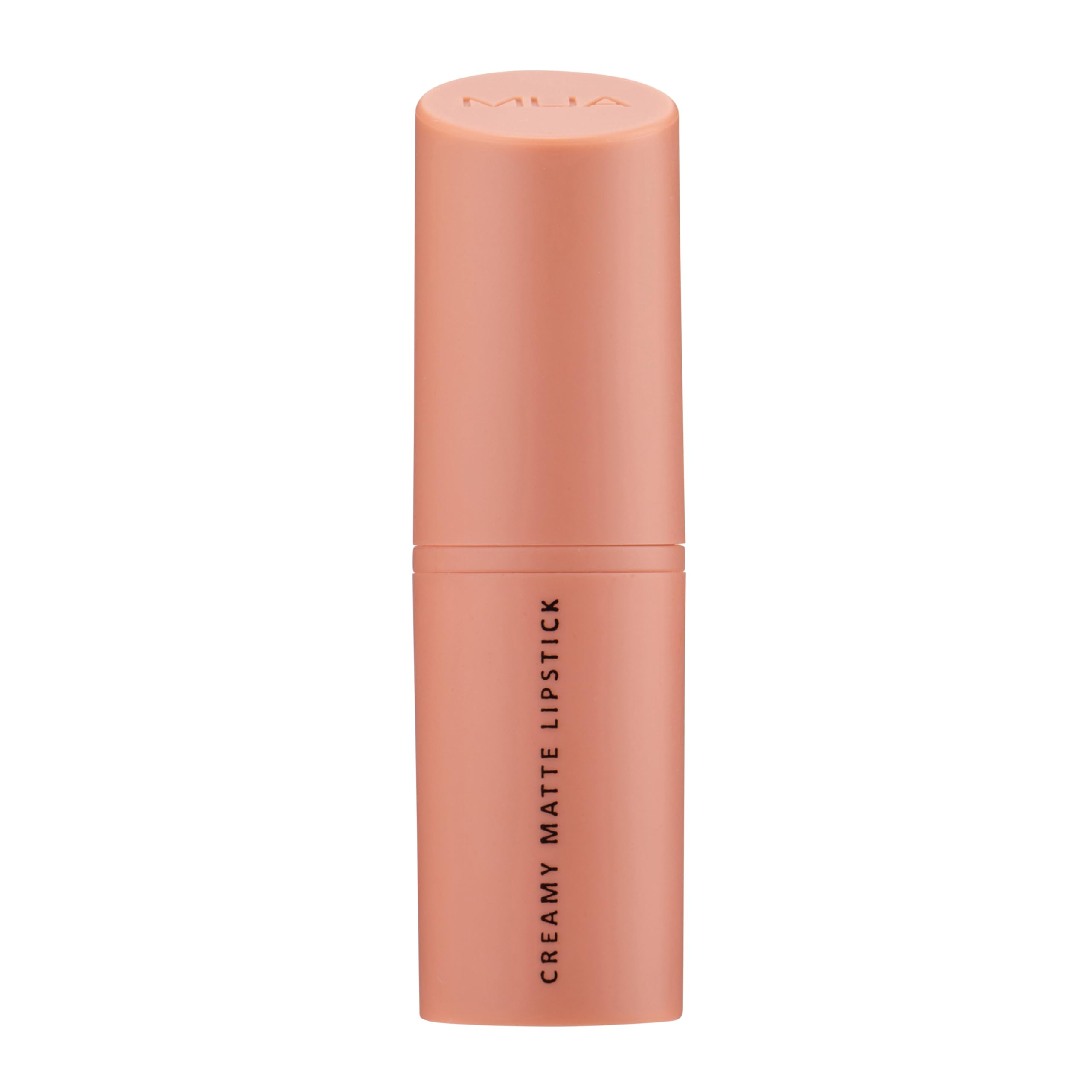 MUA Makeup Academy Creamy Matte Lipstick - Super Nude | Highly Pigmented, Vegan & Cruelty Free, 3.2g