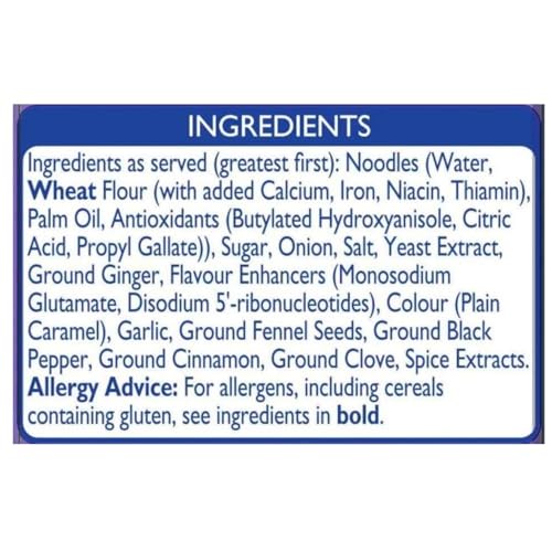 Batchelors Super Noodles Chow Mein Flavour, Instant Noodles Snack Cup, 90g 7