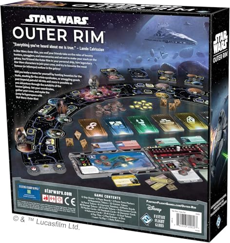 Fantasy Flight Games Star Wars: Outer Rim Board Game 7