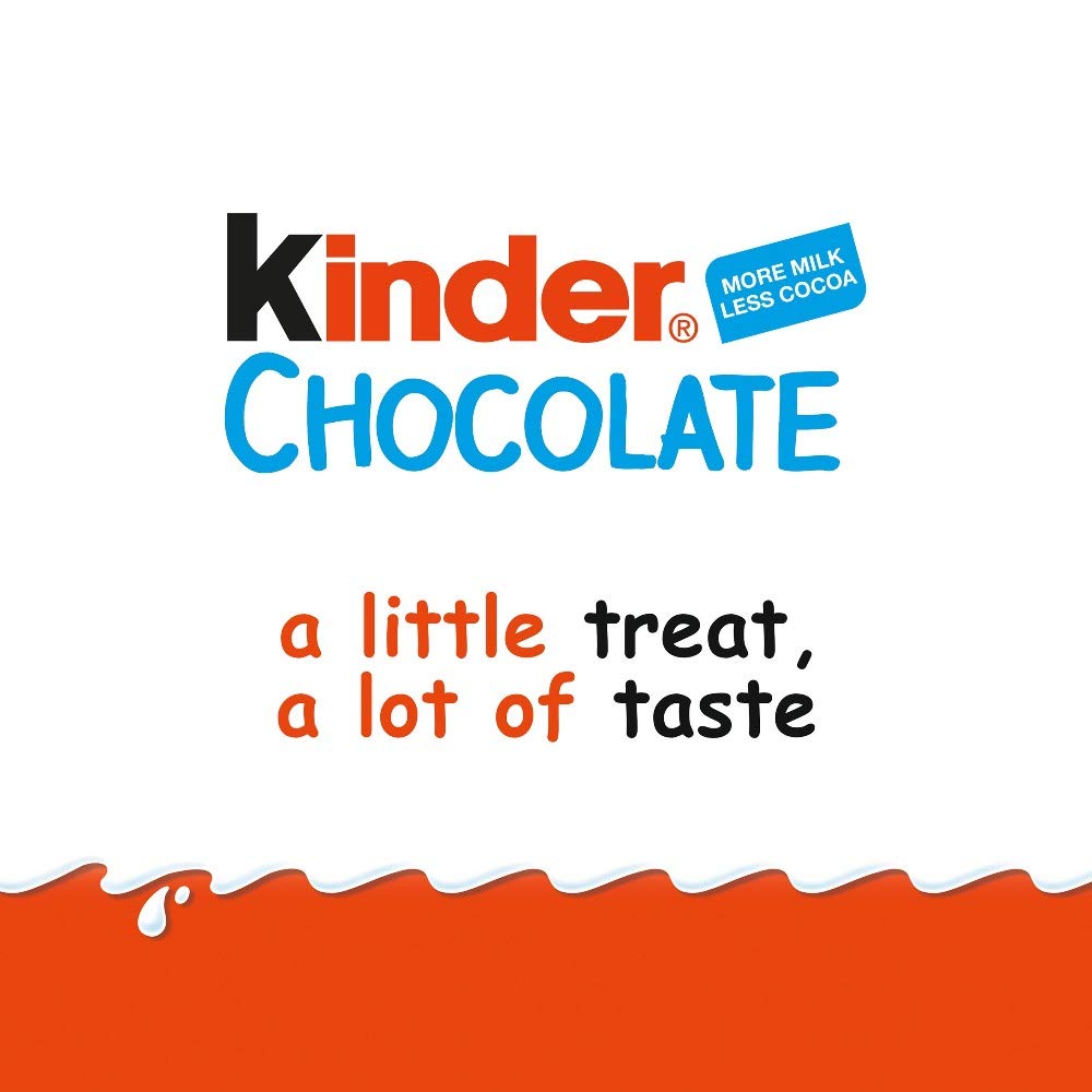 Kinder Chocolate Small Bars - Fine Milk Chocolate Bulk Gift Box 3