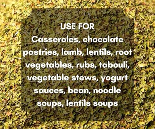 Aksoy Mint Peppermint Leaves 250g - Premium Dried Mint Leaves 10