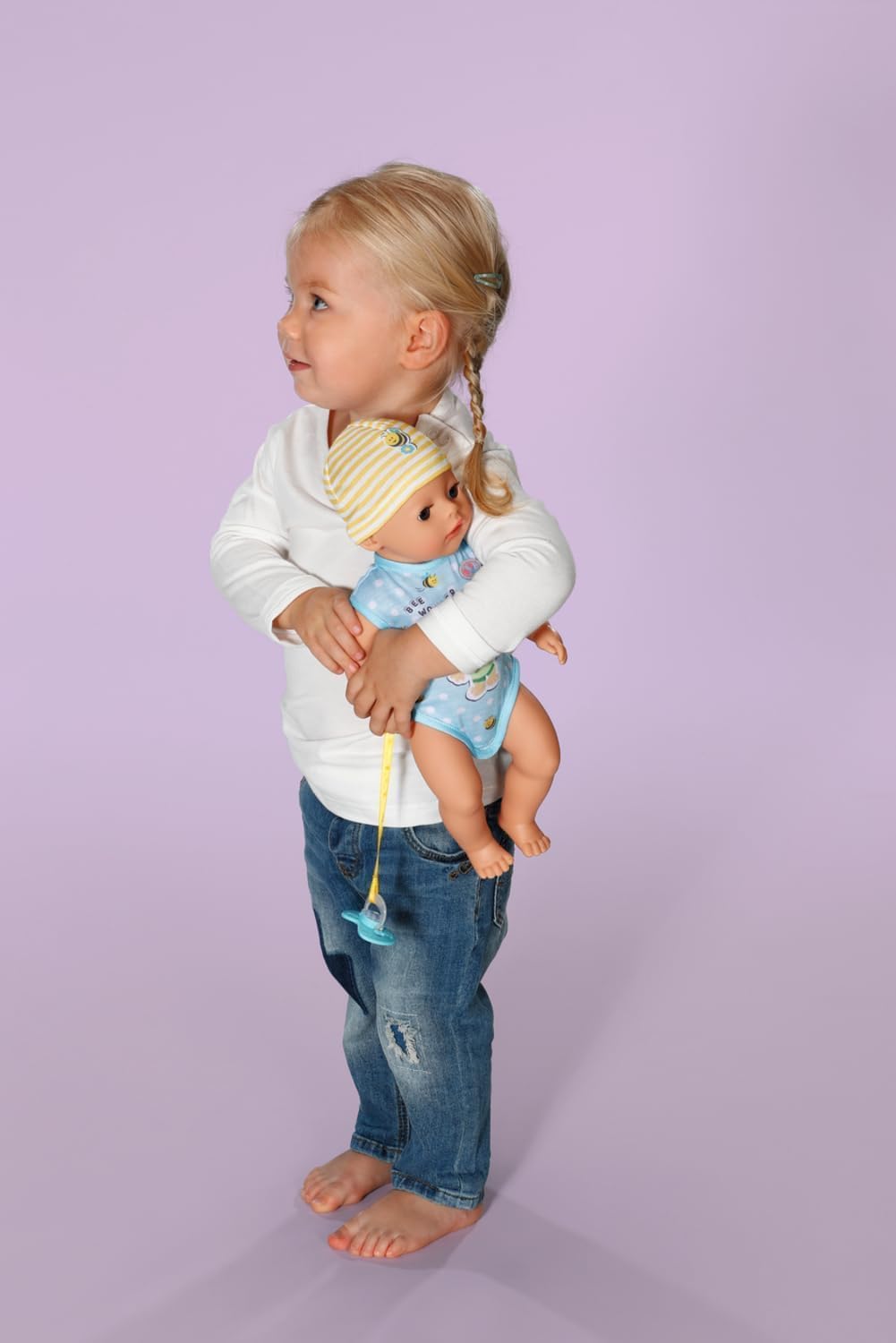 BABY born Little Magic Boy 36 cm - Interactive Baby Doll with 7 Lifelike Functions for Toddlers