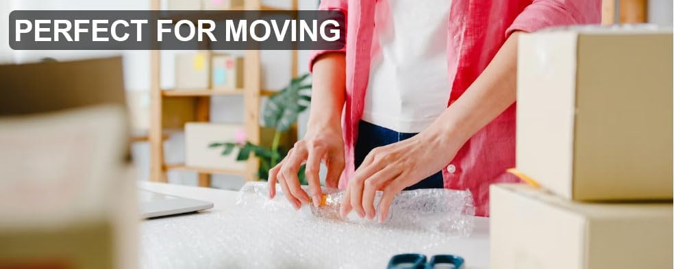 BARGAIN FACTORY Extra Large Bubble Wrap Roll - 300mm x 5m Cushioning | Air Lock Technology 5