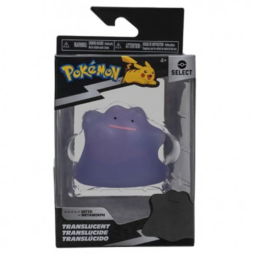 Pokémon PKW2742 - 7.5 cm Transparent Ditto Figure, Limited Edition Select Series