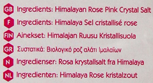 Profusion Organic Himalayan Rose Pink Crystal Salt Coarse, 500g 3