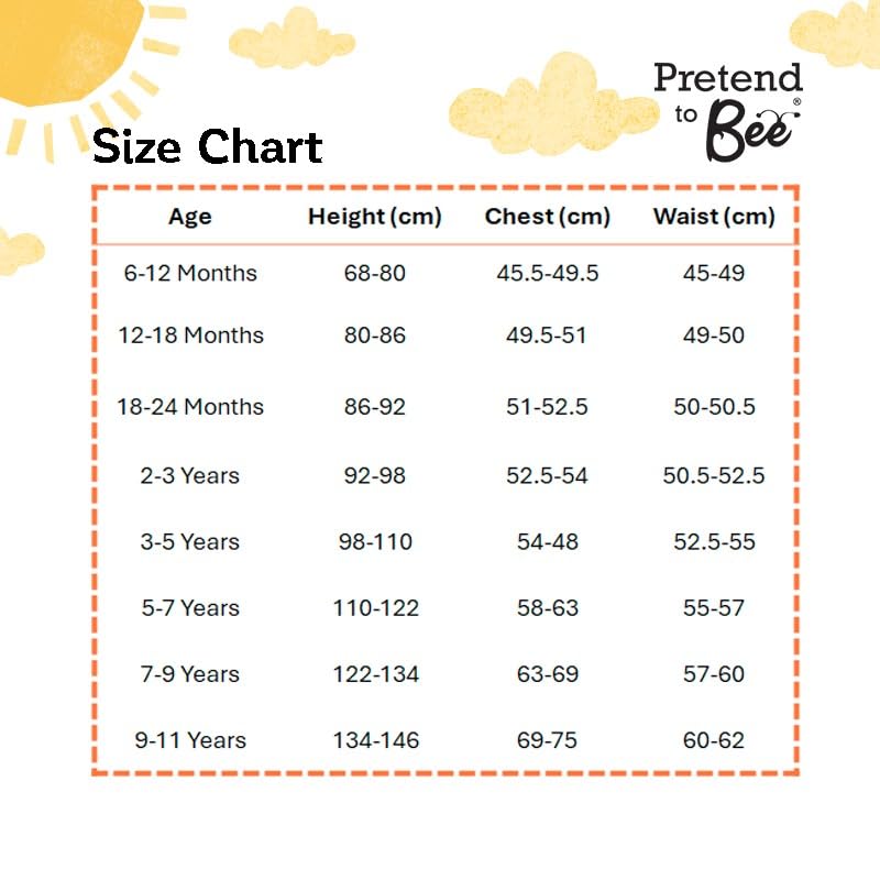 PRETEND TO BEE Chicken Cape Costume for Kids 3-7 Years - Velcro Fastening Hooded Dress Up Cape