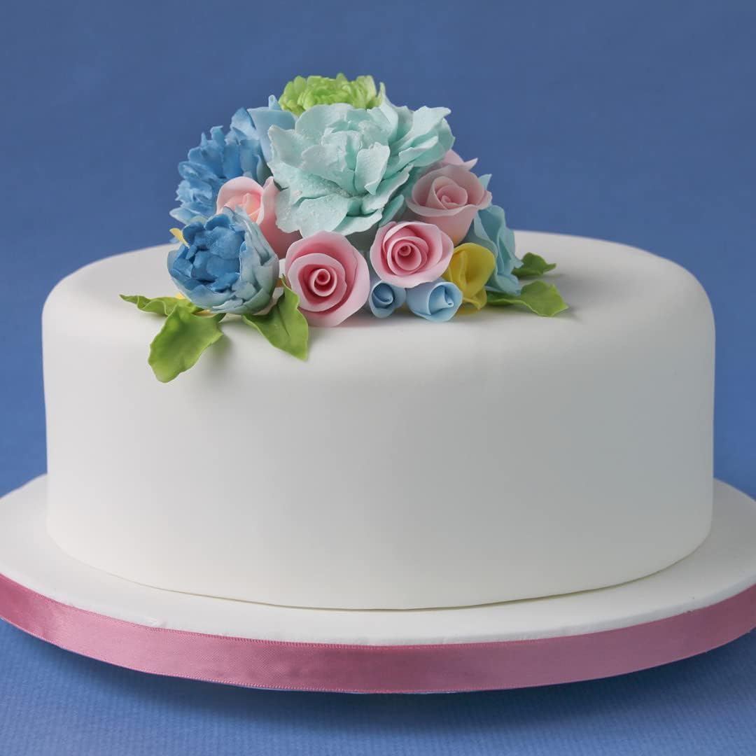 Renshaw - Ready Rolled Fabulous Fondant Icing Disc for 8" Cake - White, 450 g 3