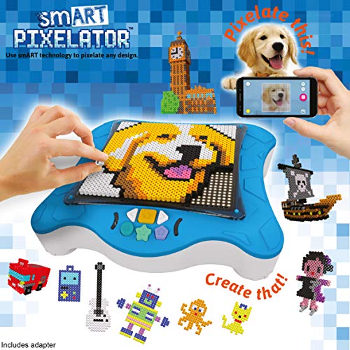 smART Pixelator SPX596 - Creative Pixel Art Maker with 1,300 Beads & SD Card 5