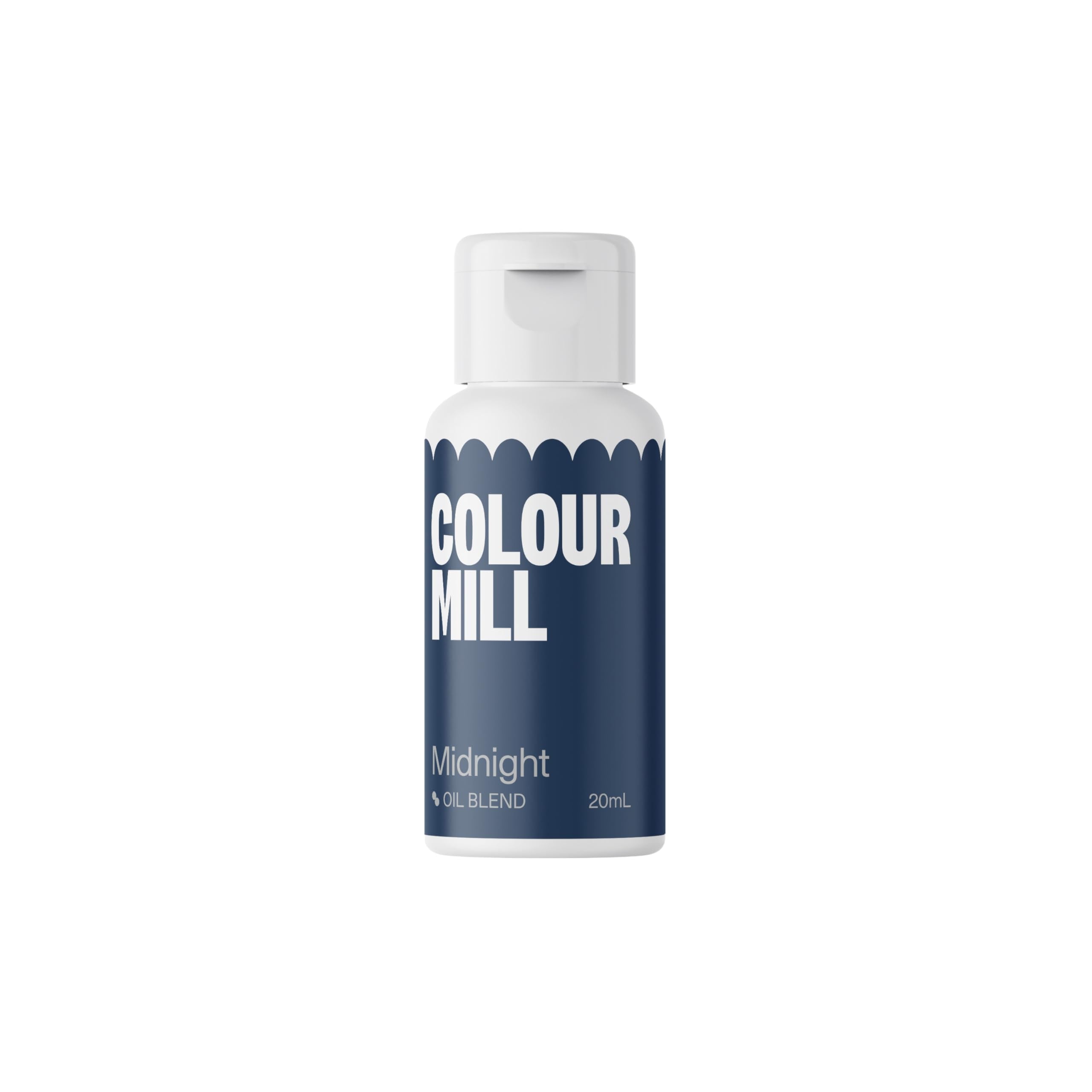 Colour Mill Oil Blend Food Colouring - Midnight | Oil-Based, High Concentration, 20ml