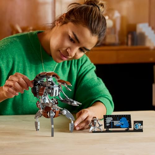 LEGO Star Wars Droideka Set 75381 - Buildable Destroyer Droid Model for Adults 12