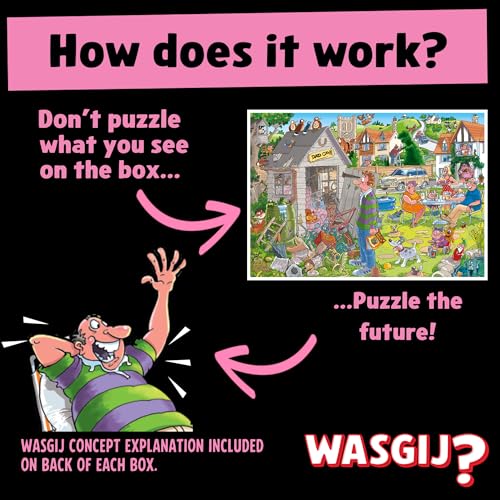 Wasgij Destiny 28: Dad Cave - 1000 Piece Puzzle for Adults 11