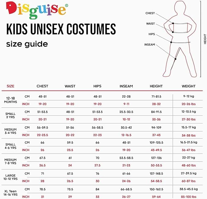 Disney Jack Skellington Costume - Kids Size 3