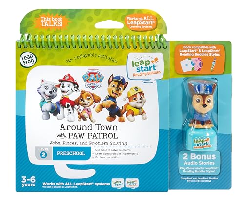 LeapFrog LeapStart Reading Buddies: Around Town With PAW Patrol - Interactive Learning for Ages 3-6 8