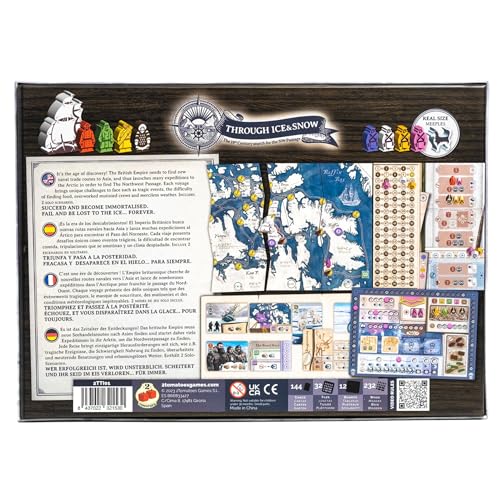 2Tomatoes Games Through Ice and Snow Arctic Exploration Board Game 10