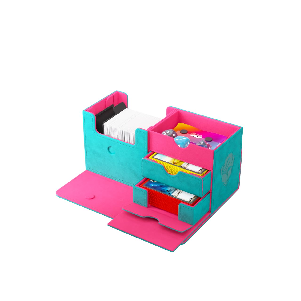 Gamegenic The Academic 133+ XL Teal/Pink Trading Card & Accessory Holder 4