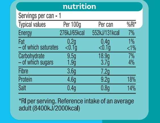 Heinz Baked Beans ohne Zuckerzusatz, Snap-Becher, 4 x 200 g 6