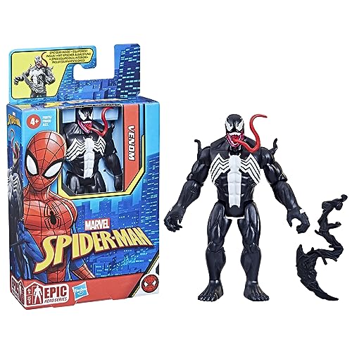 Marvel Spider-Man Epic Hero Series Venom 10 cm Action Figure - Poseable with Accessory 4