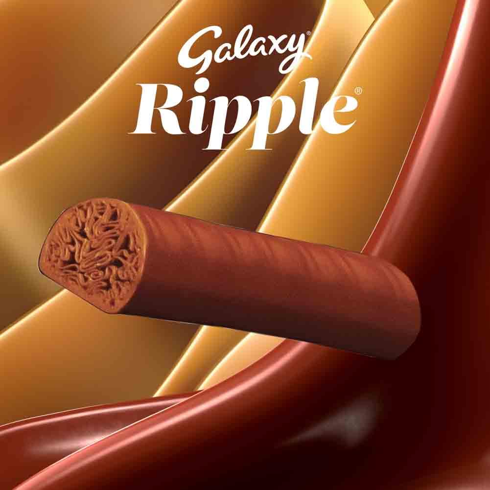 Galaxy - Ripple Milk Chocolate Bars (30g, Pack of 36) 9