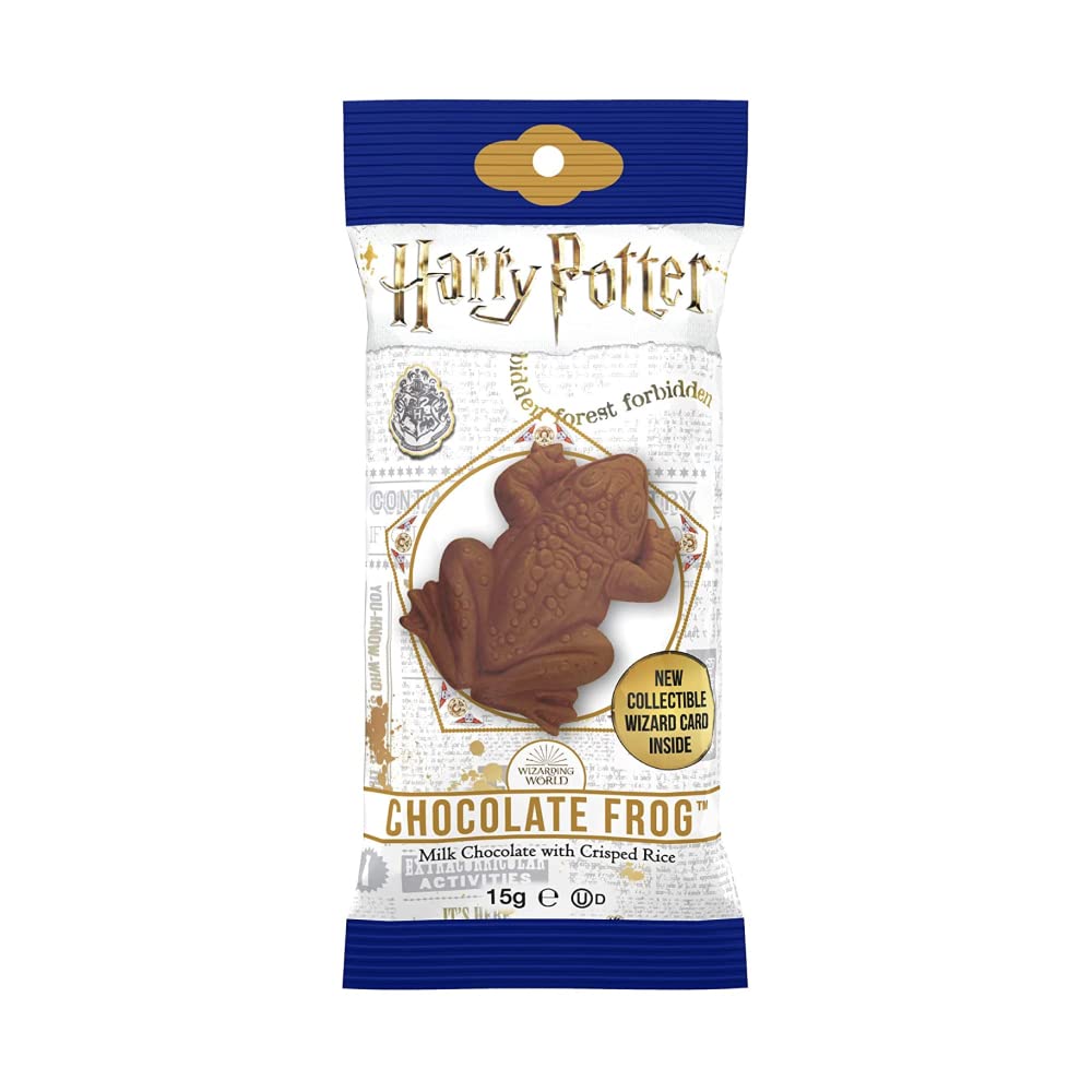 Jelly Belly Harry Potter Chocolate Frog with Collectible Wizard Card 15g 1