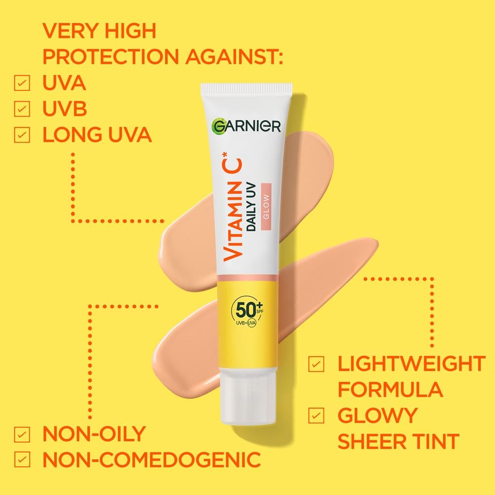 Garnier Vitamin C Daily UV Brightening Fluid SPF50+ (40ml) 3