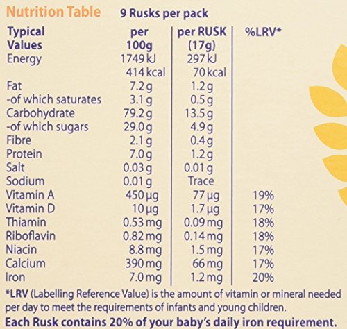 Heinz Farley's Original Rusks 150g 5
