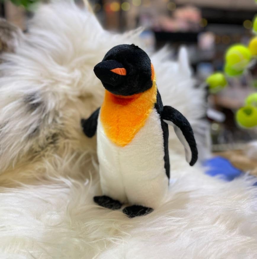 Animal Instincts Snow Mates Pedro Penguin Squeak Toy | Small | Soft Plush