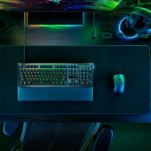 Razer Huntsman V3 Pro - Analog Optical Gaming Keyboard - Rapid Trigger & Snap Tap - UK Layout | Black 24