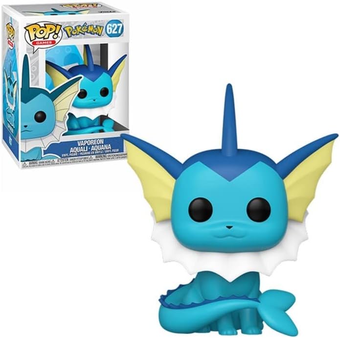 Funko Pop! Games: Pokemon - Vaporeon Vinyl Figure (63697) 2