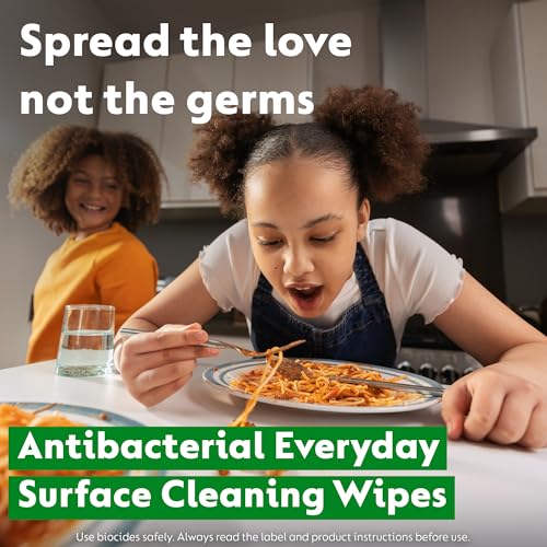 Dettol - Antibacterial Biodegradable Surface Cleaning Disinfectant Wipes 110 x 3 8