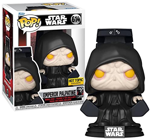 Funko Pop! Star Wars: Return of the Jedi - Emperor Palpatine Vinyl Figure (40th Anniversary Edition)