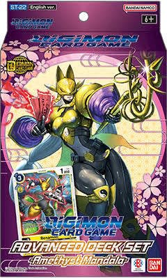 Bandai Digimon TCG Amethyst Mandala Advanced Starter Deck ST-22