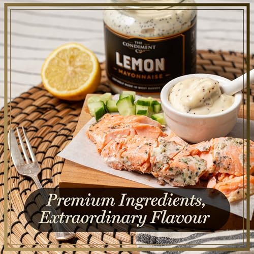 The Condiment Company Lemon Mayonnaise (300g Jar) - Free Range, Gluten Free 7