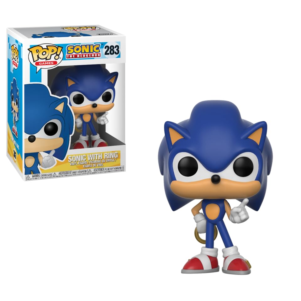 Sonic the Hedgehog - Funko POP! Games Silver Hedgehog with Ring Vinyl Figure