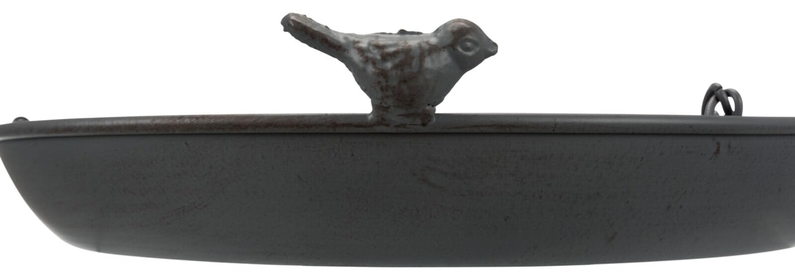 TRIXIE Hanging Bird Bath Metal 2200 ml Diameter 30 cm Grey | Rust Resistant 3