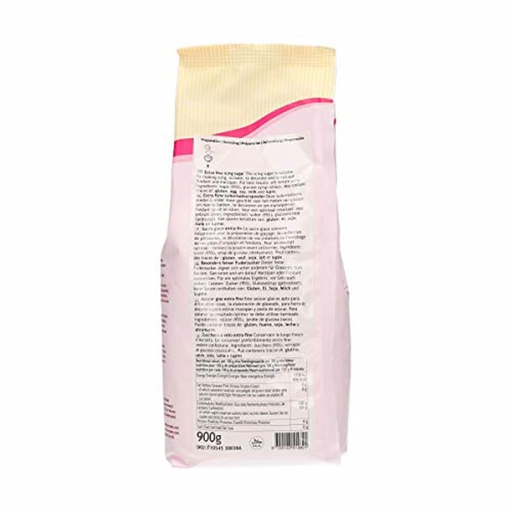 FunCakes Icing Sugar - Refined Icing Sugar of Confectioners' Quality, 900g