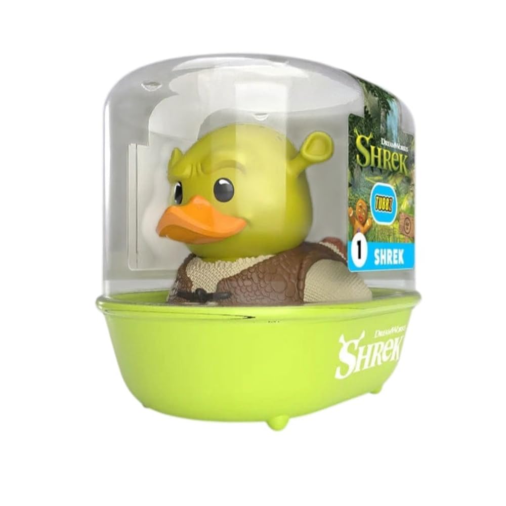 TUBBZ First Edition Shrek Cosplaying Rubber Duck Vinyl Figure | 9 cm Tall 1