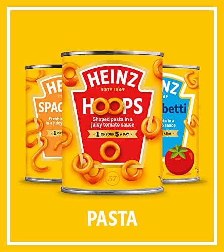 Heinz Spaghetti Hoops in Tomato Sauce (205g Pack of 3)