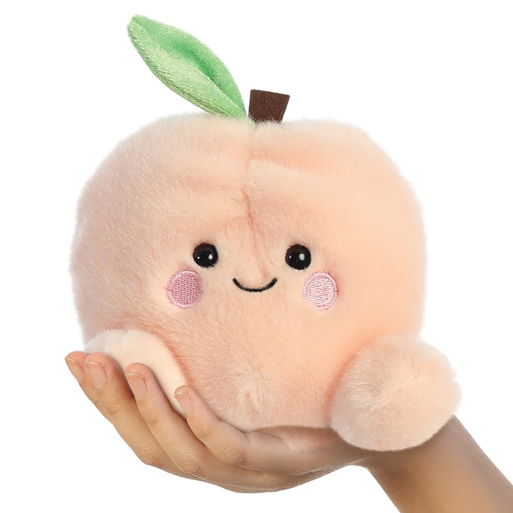 AURORA Palm Pals Mellow Peach Soft Toy | 13cm | Suitable from Birth 3