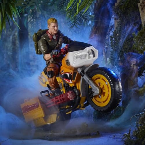 Hasbro G.I. Joe Classified Series Duke & Ram Action Figure & Vehicle Crater - Collectible Military Playset for Ages 4+