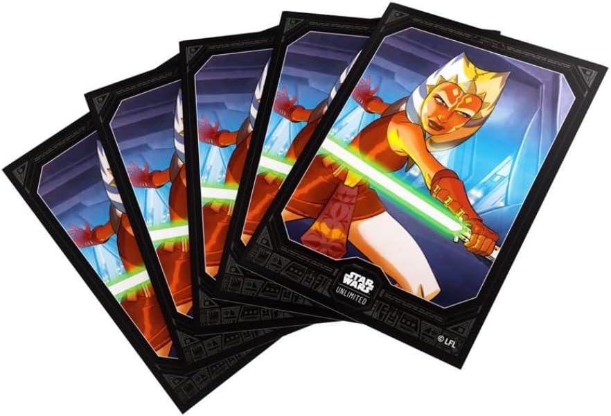 Gamegenic Star Wars Unlimited Ahsoka Tano Art Sleeves for TCG