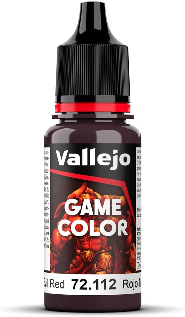 Vallejo Game Color Evil Red Acrylic Paint (VAL72112)