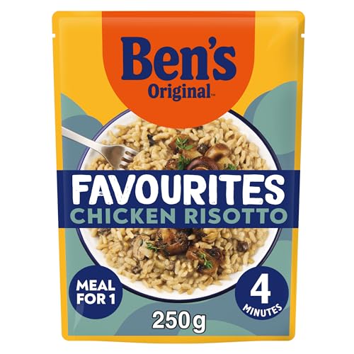 Ben's Original - Favourites Risotto Chicken and Mushroom Microwave Rice, 6 x 250g 8