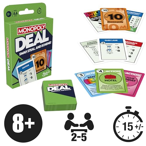 Hasbro Monopoly Deal Card Game