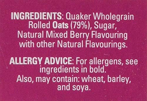 Quaker Oat So Simple Strawberry and Raspberry Porridge, Pack of 10 3