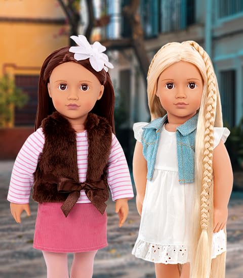 Our Generation Sienna Doll - 18 Inch Doll for 3+ Year Old Girls with Fashionable Outfit & Accessories 9