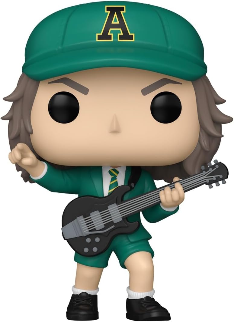 Funko Pop! Rocks: AC/DC - Angus Young (Green) Vinyl Figure 2