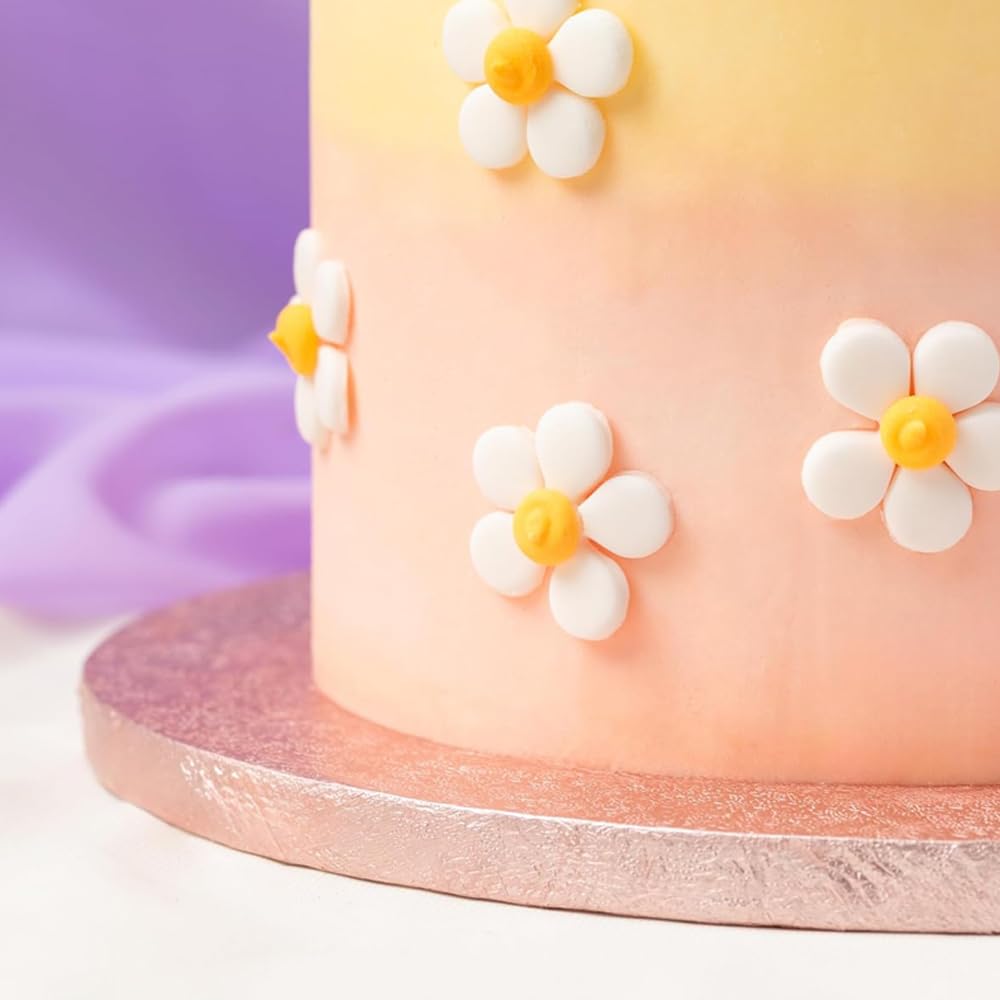 Anniversary House - White Daisy Summer Floral Edible Cake Decorations 3