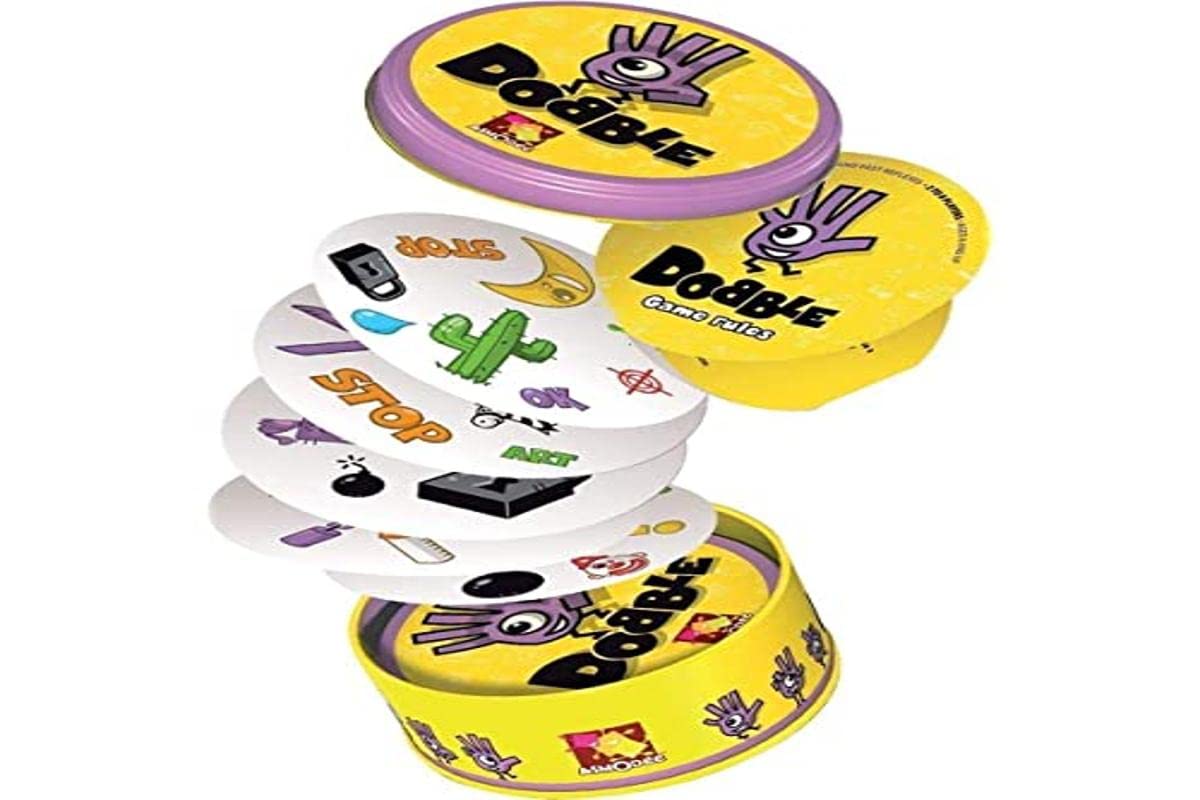 Asmodee Dobble Classic EN Matching & Pairing Card Game | Speed & Observation | English Version