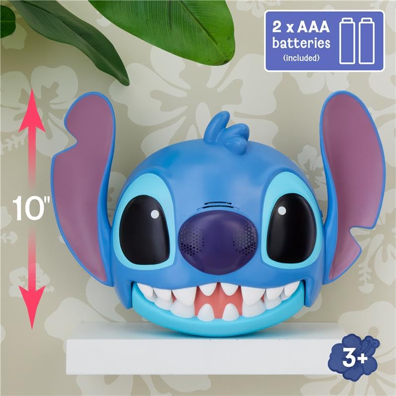 Just Play Disney Stitch Talking Mask - 25+ Sounds & Phrases, Adjustable Fit, Ages 3+ 5